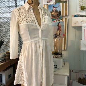 Free People Embroidered Dress